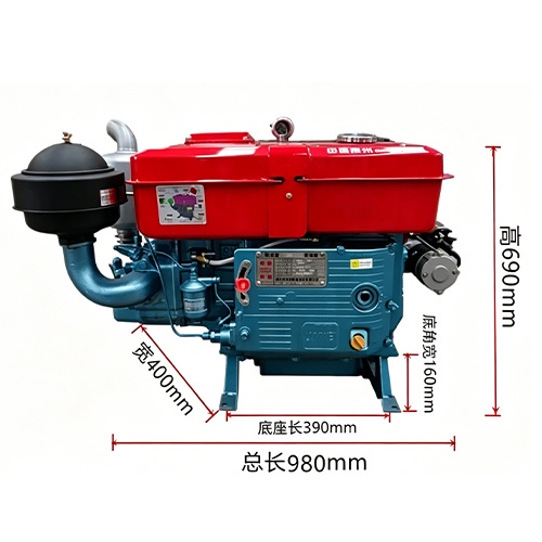 Diesel engine for mining pump application