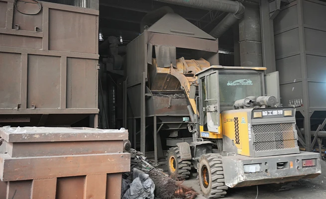 Workshop handling pump equipment for mining site application
