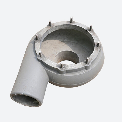 Pump casing and spare parts for mining site maintenance