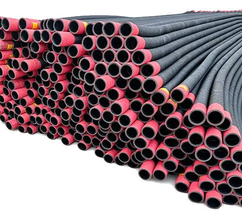 Rubber hose and PVC flat hose